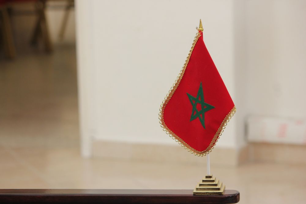Landesfahne Marokko