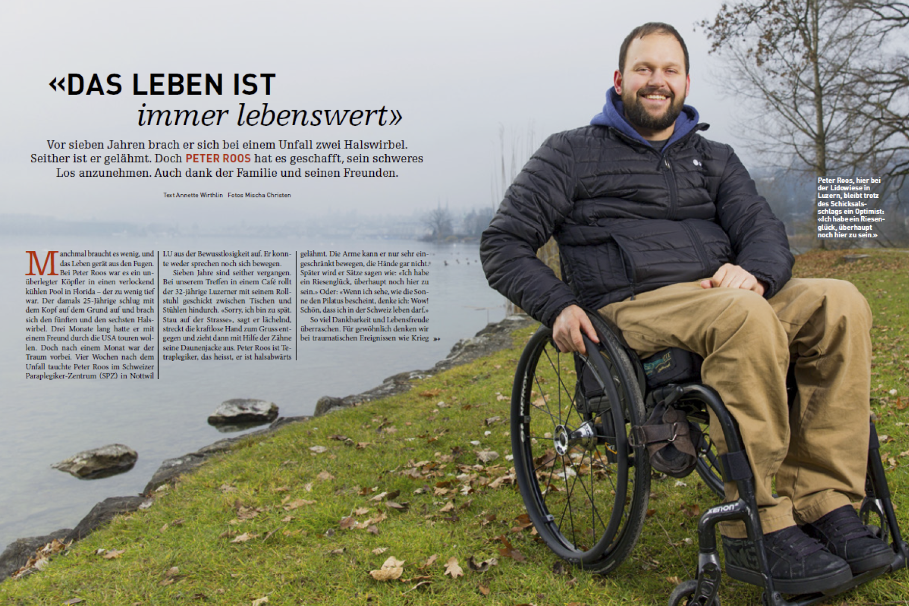 "Das Leben ist immer lebenswert"
